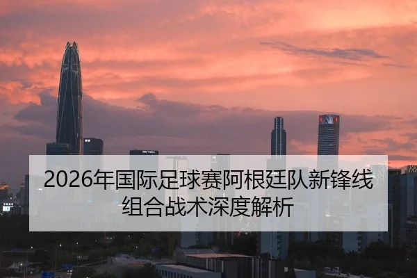 2026年国际足球赛阿根廷队新锋线组合战术深度解析